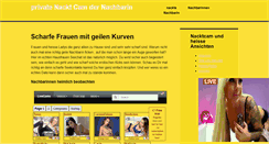 Desktop Screenshot of nachbarin-nackt.com